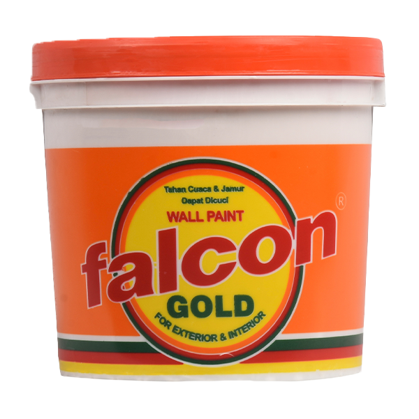 falcon gold (1 kg) cat tembok exterior & interior paint