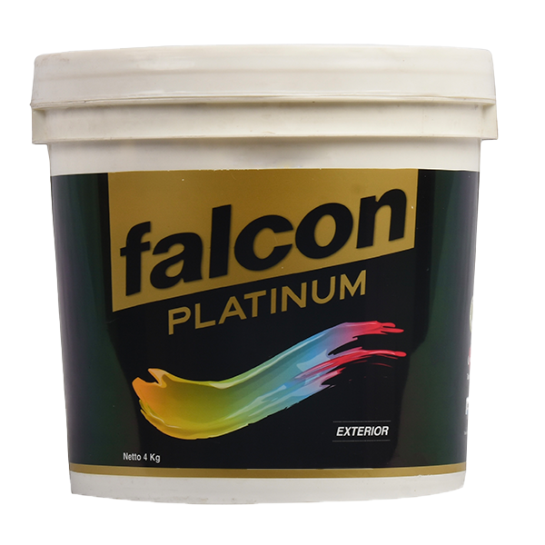 falcon premium (4 kg) cat tembok exterior & interior paint